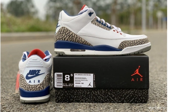 JORDAN FIRST 854262-106 NIKE 854262-106 3 LOOK RETRO AIR BLUE TRUE AIR 0903
